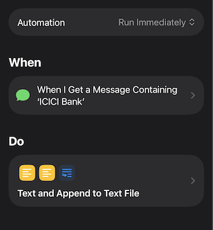 Message Recording Automation